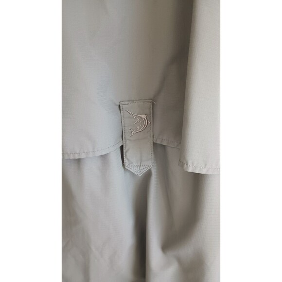 Reel Legends Men's Fishing Shirt Size Medium Button Up Long Sleeve Hunter Green - Picture 13 of 16